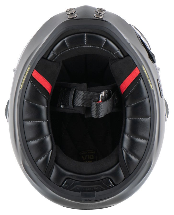HJC V10 Kapalı Motosiklet Kaskı Parlak Siyah