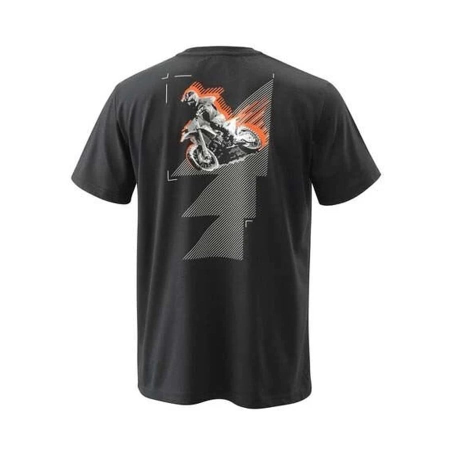 KTM MX Tee Siyah T-Shirt