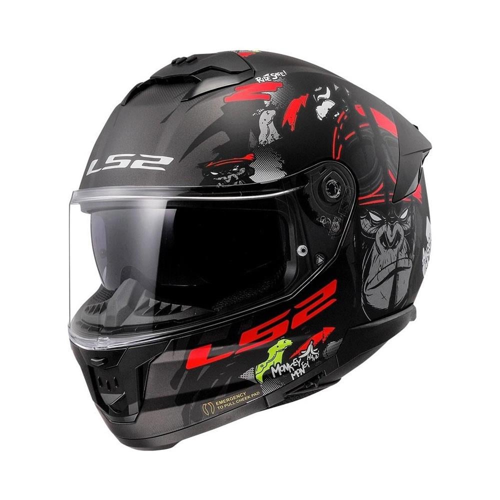 LS2 Stream 2 Angry Monkey Kask