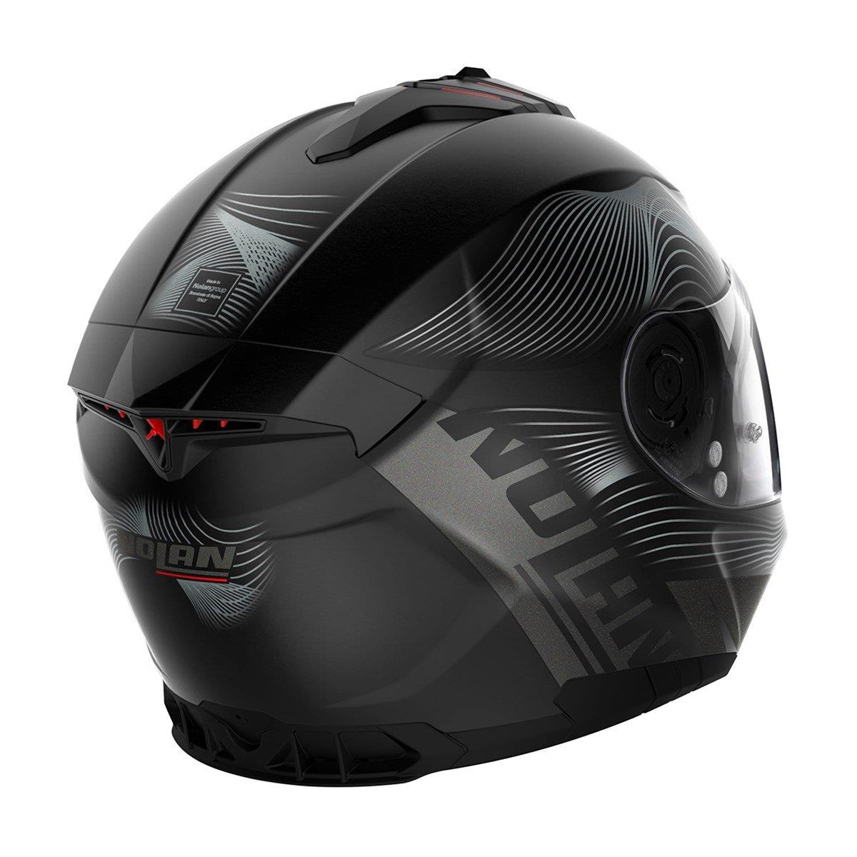 NOLAN N80-8 POWERGLIDE N-COM 44 SİYAH KASK