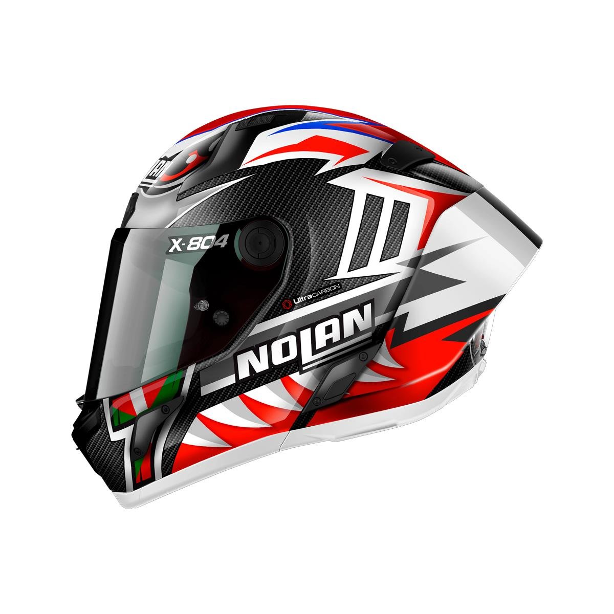 NOLAN X-804 RS LECUONA 028 KAPALI KARBON MOTOSİKLET KASKI