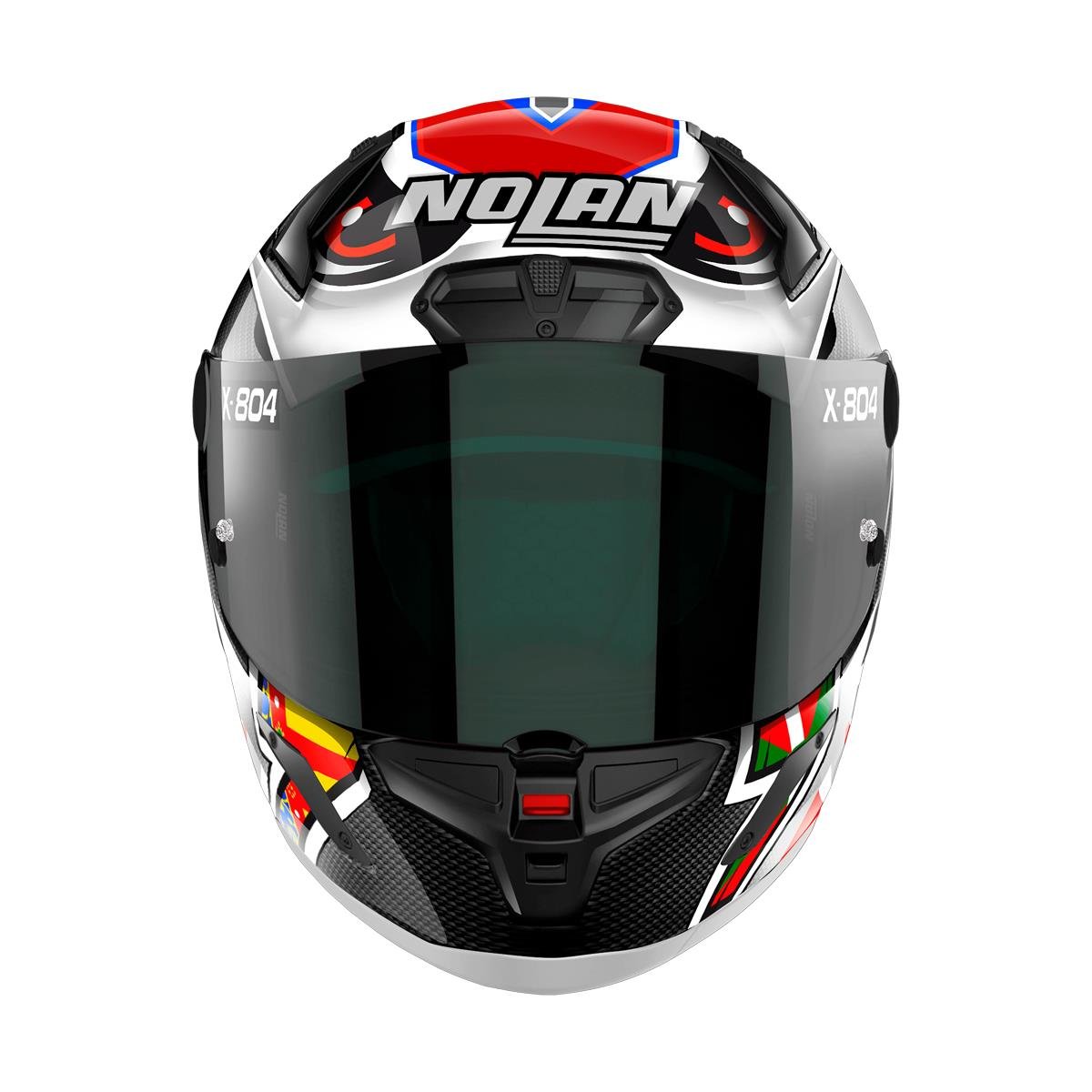 NOLAN X-804 RS LECUONA 028 KAPALI KARBON MOTOSİKLET KASKI