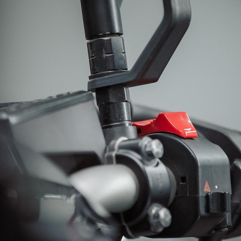 Quadlock Motosiklet Scooter Ayna Dibi Bağlantılı Telefon Tutucu Seti