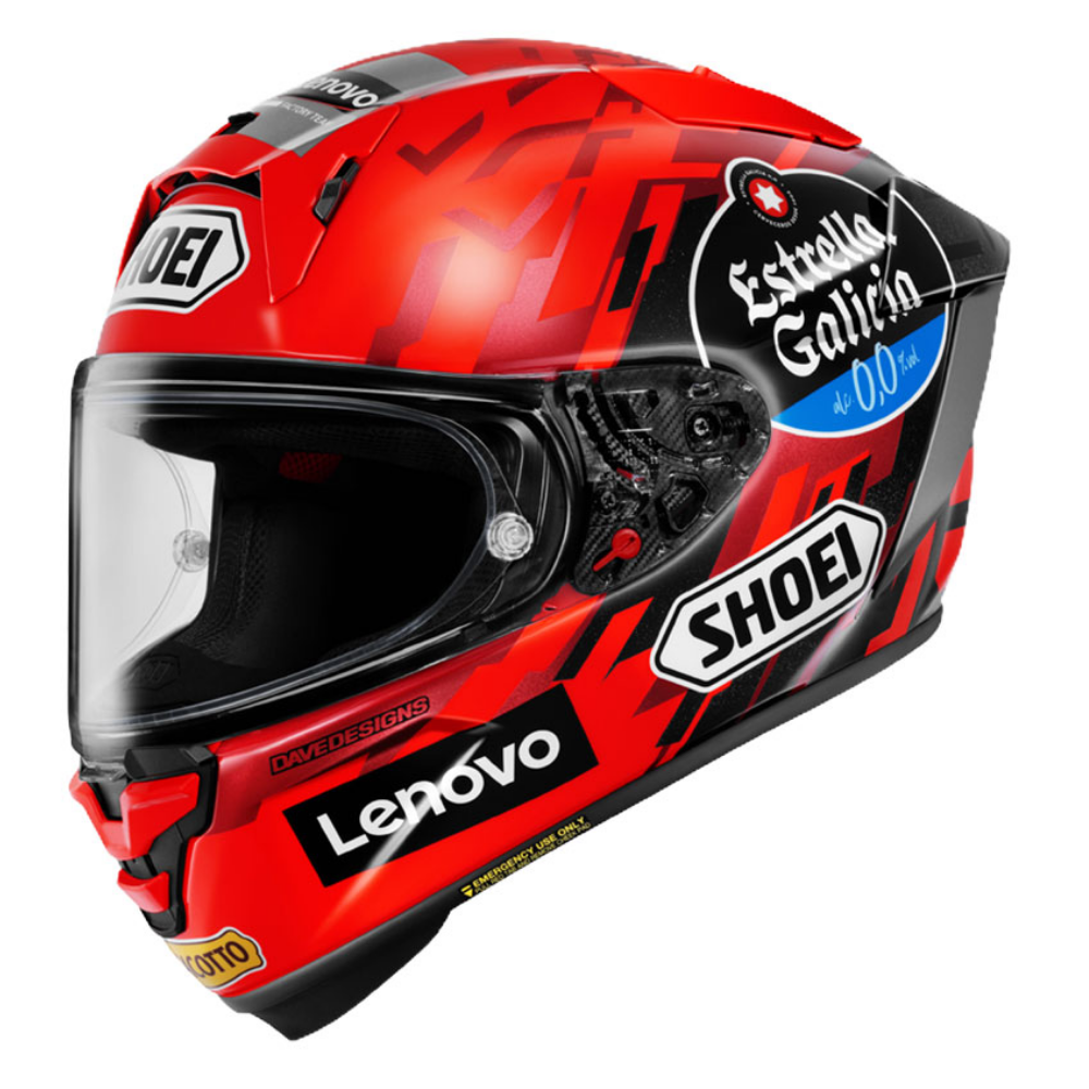 SHOEI X-SPIRIT PRO MARQUEZ 9 TC-1 KASK