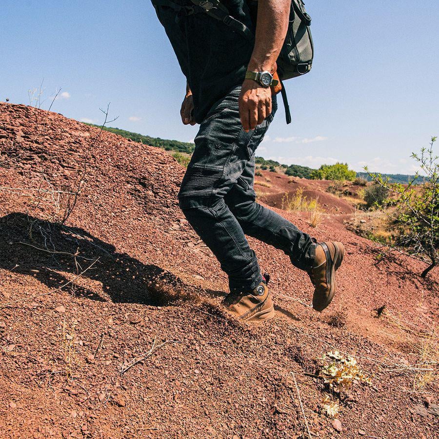 Stylmartin Vertigo WP Adventure Motosiklet Botu Kısa Kahverengi