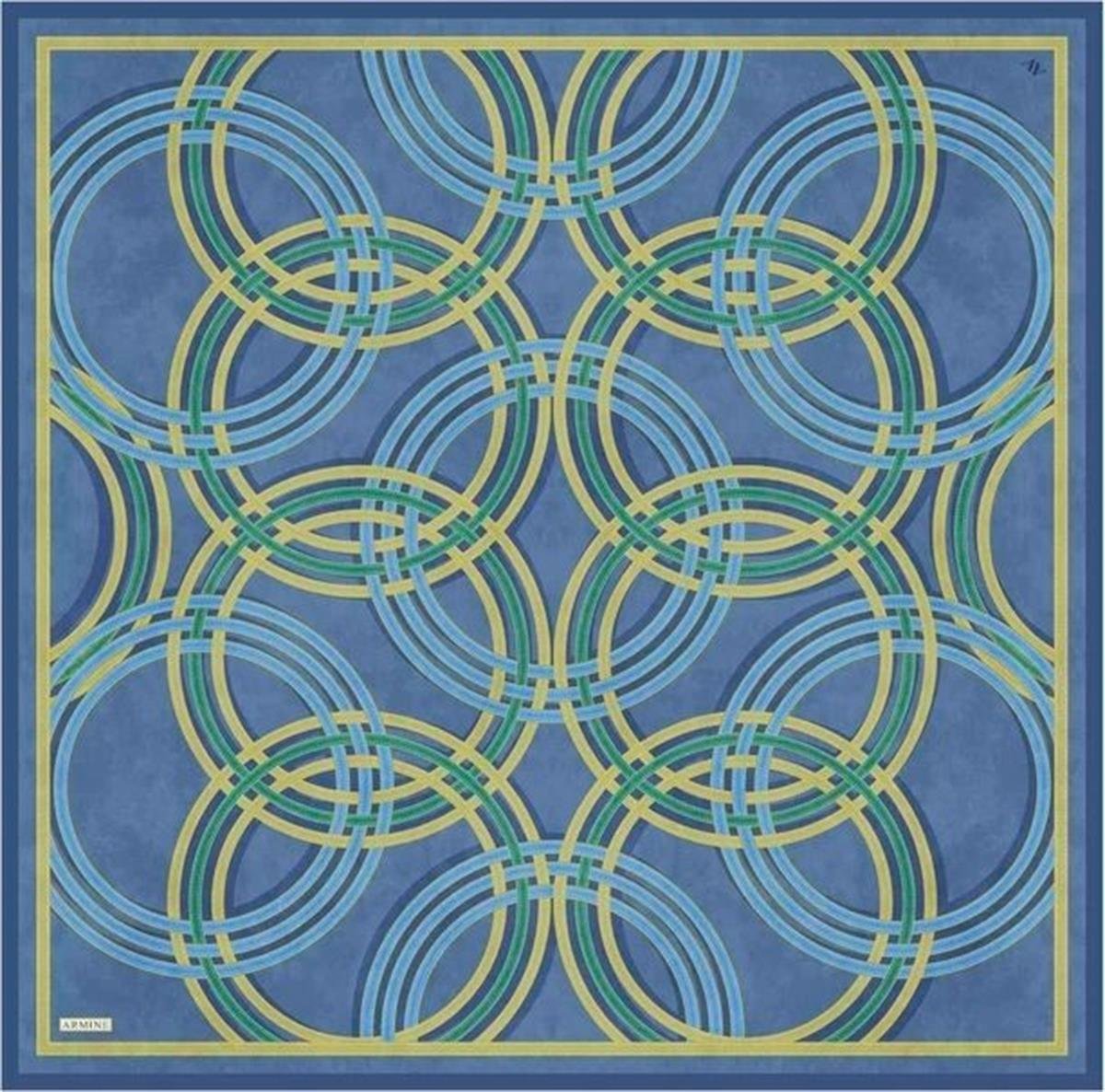 Armine Desenli Saf İpek Sura Eşarp 9333-80