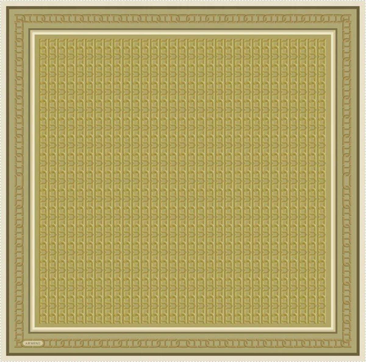 Armine Desenli Saf İpek Twill Eşarp 9301--32