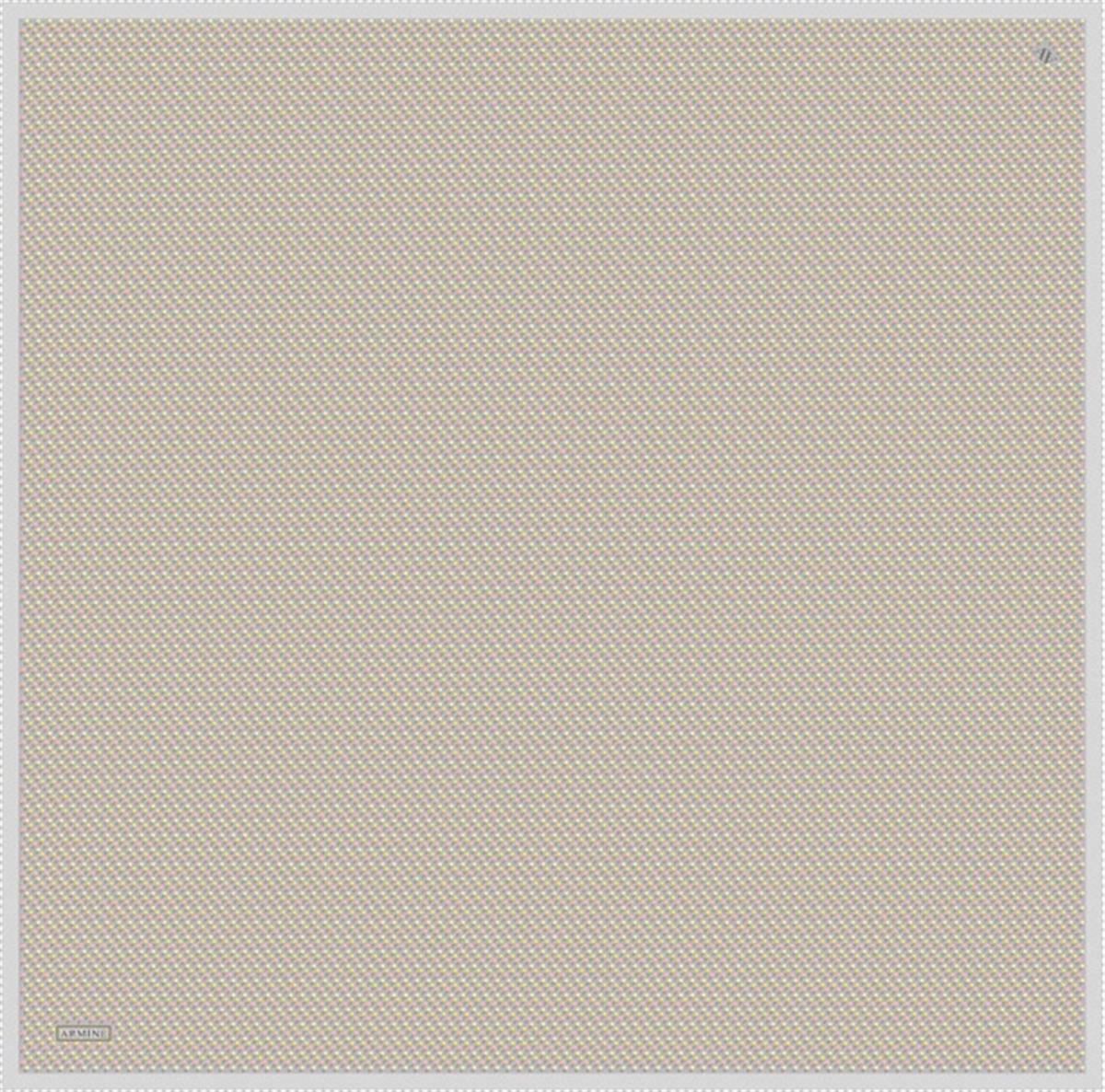 Armine Desenli Saf İpek Twill Eşarp 9307--32