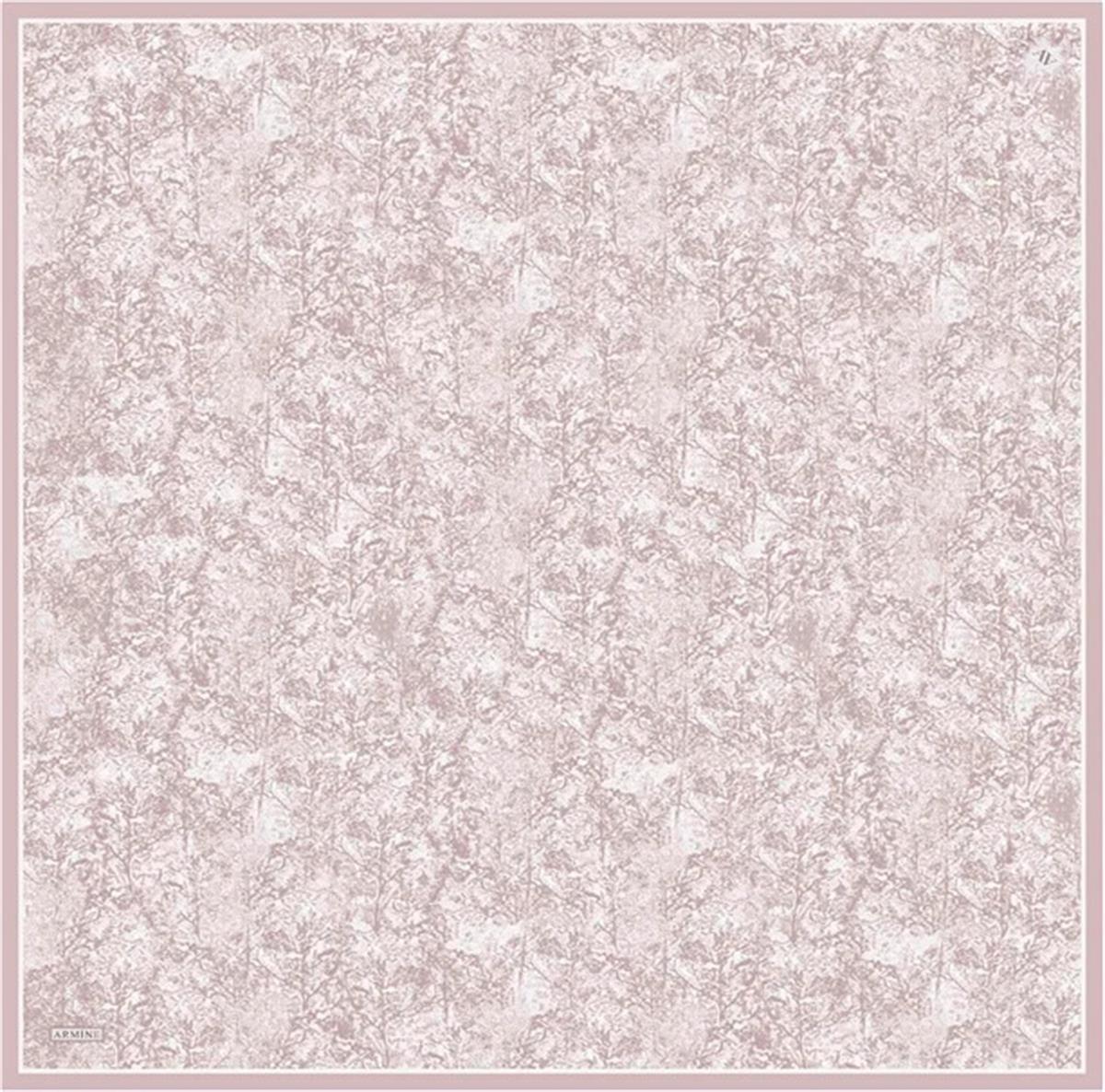 Armine Desenli Saf İpek Twill Eşarp 9311--86