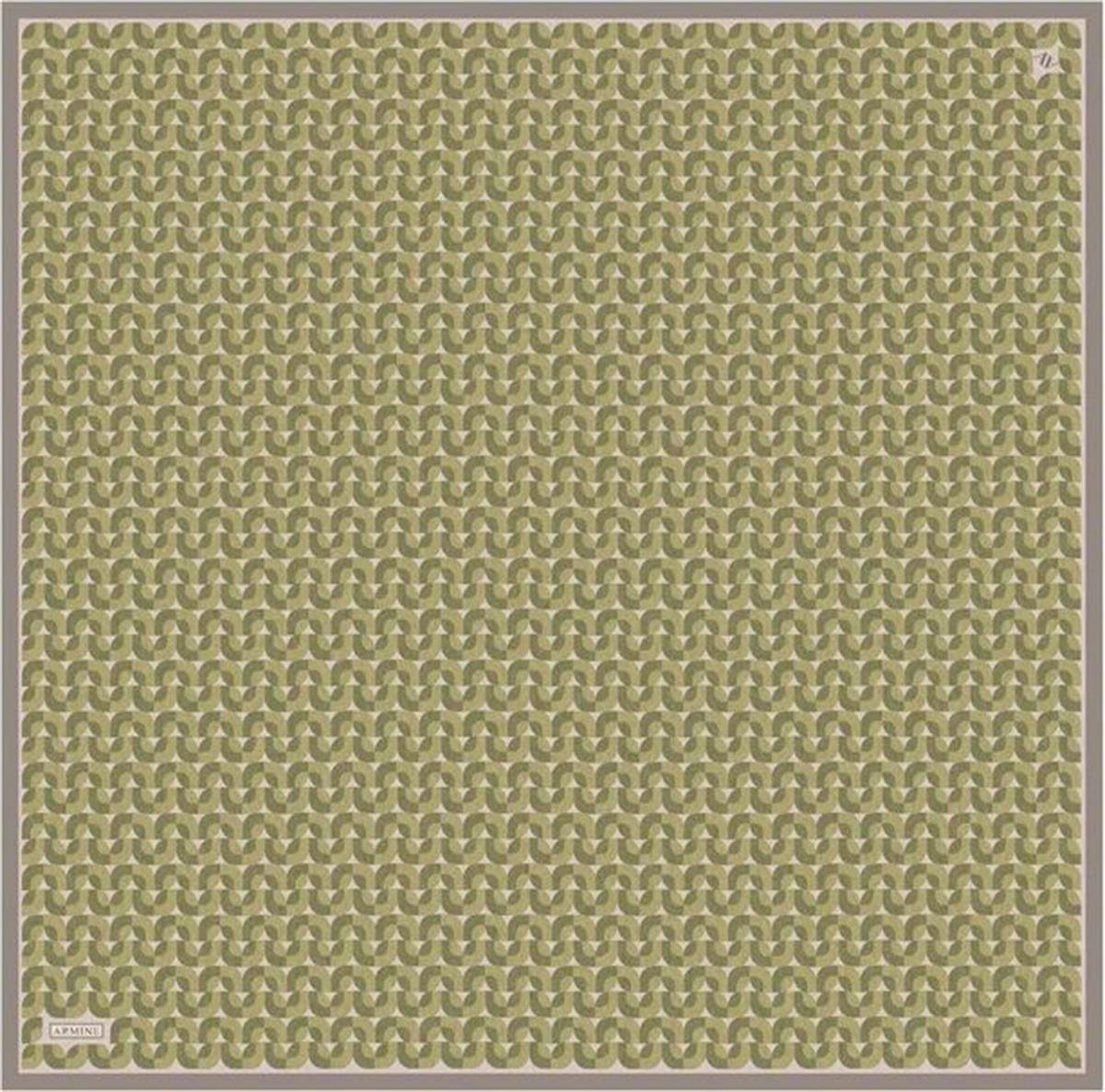 Armine Desenli Saf İpek Twill Eşarp 9321--36