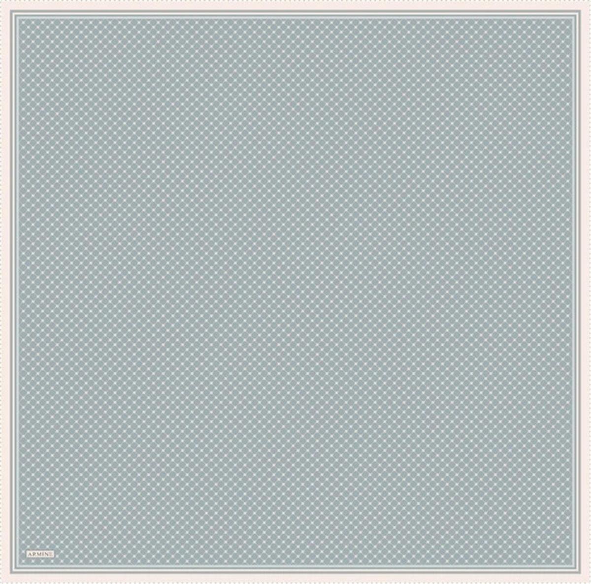 Armine Desenli Saf İpek Twill Eşarp 9345--82