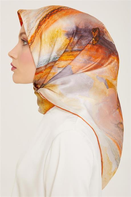 Armine Sura İpek Eşarp 24Ya9102-02