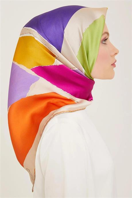 Armine Sura İpek Eşarp 24Ya9125-32
