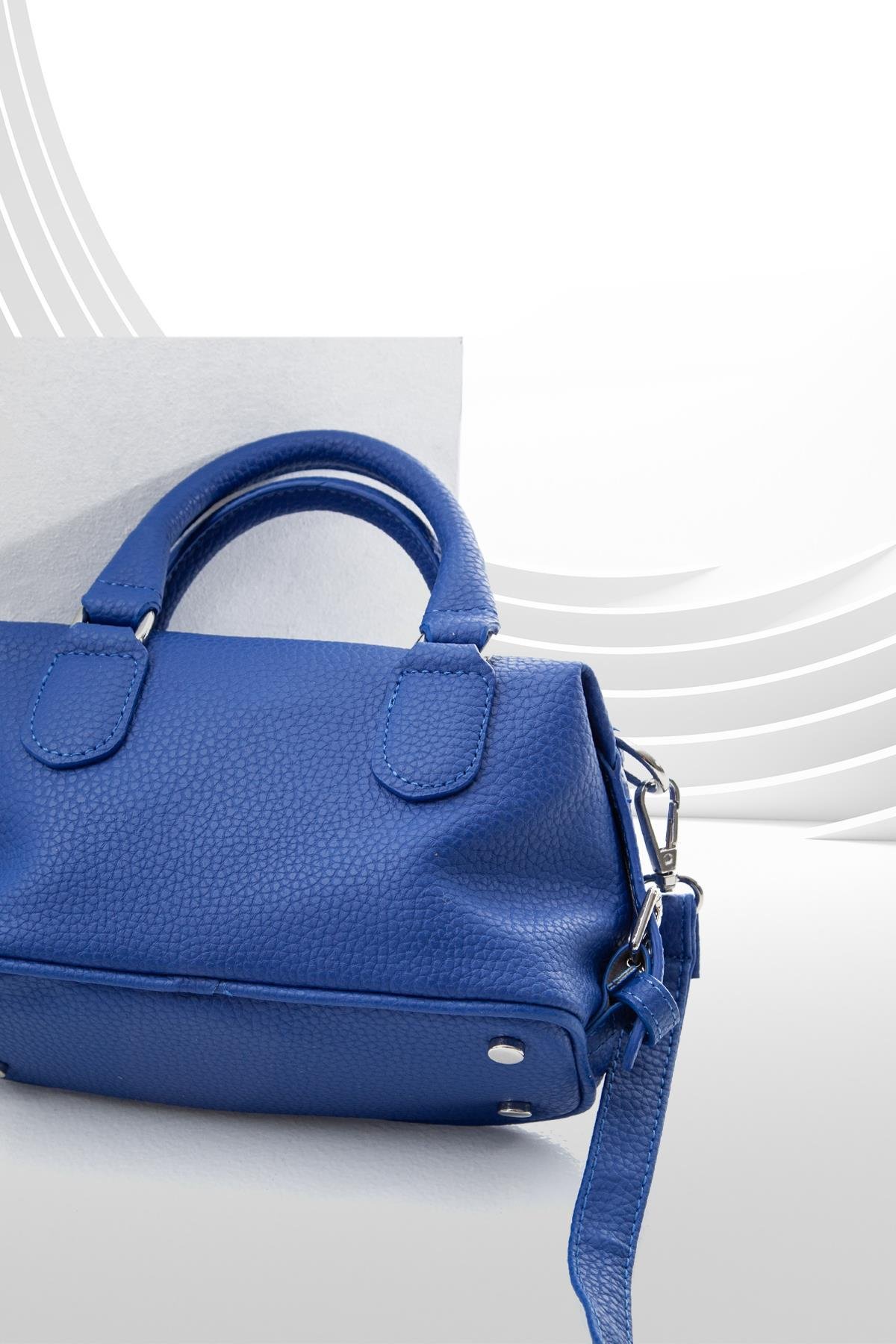 ARMİNE TREND Büzgülü Kol Çantası-Saks 23AC019