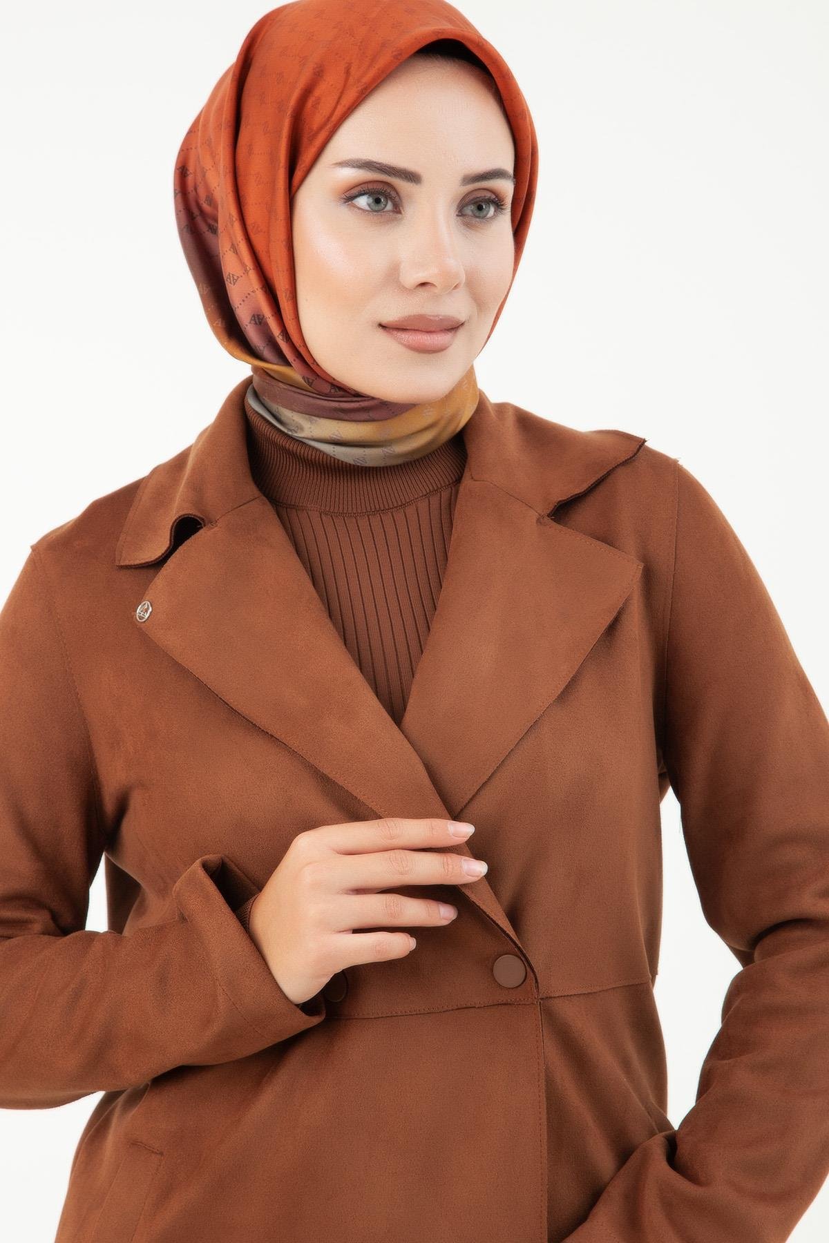ARMİNE TREND Çıtçıt Detaylı Cepli Giy Çık-Taba 23KT533