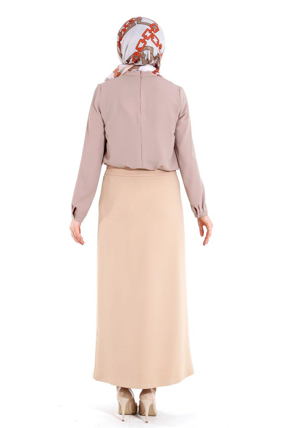 ARMİNE TREND Etek 22KT111-Camel