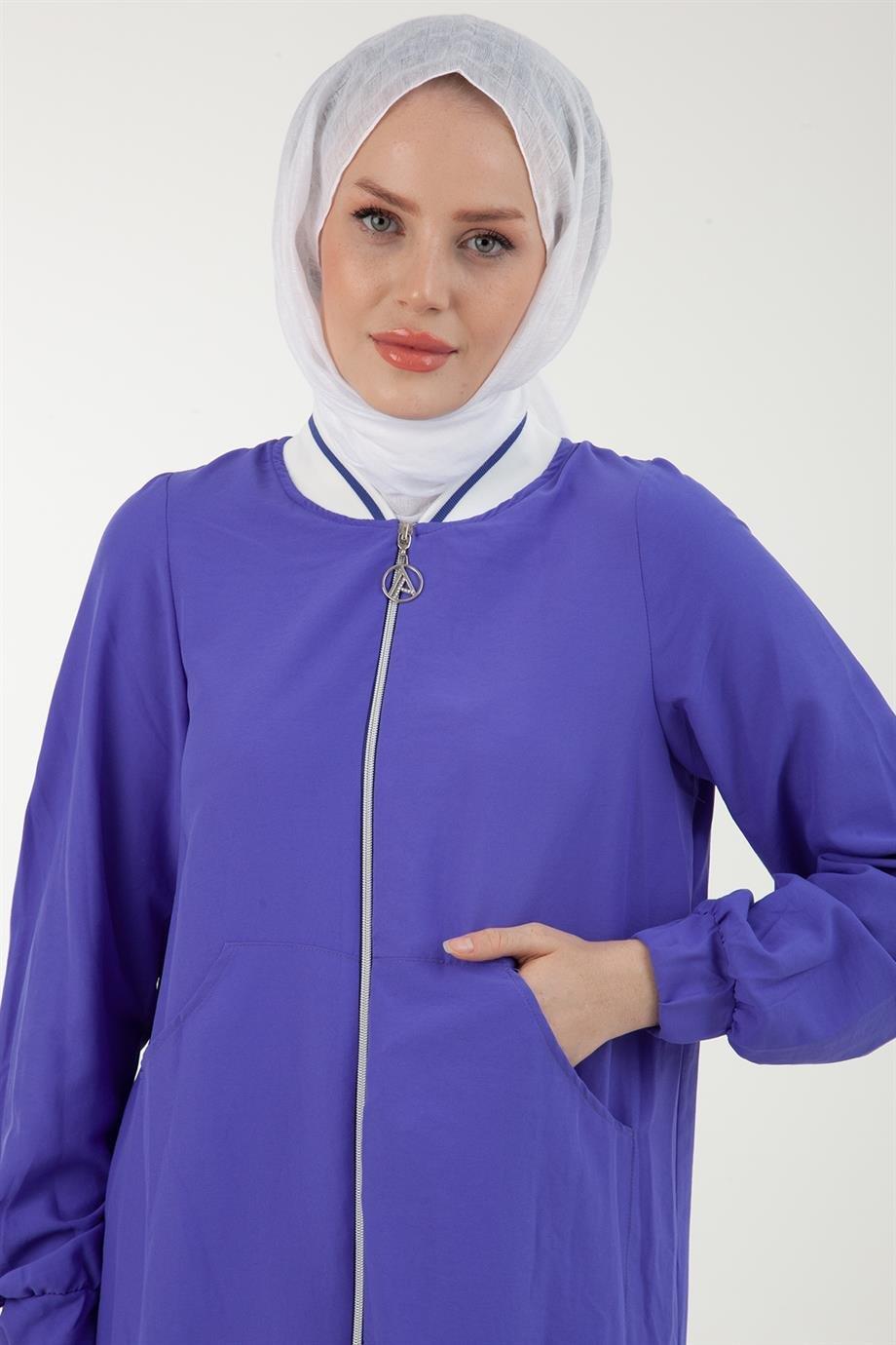 ARMİNE TREND Fermuarlı Giy Çık Tunik-Morcivent 23YTD506