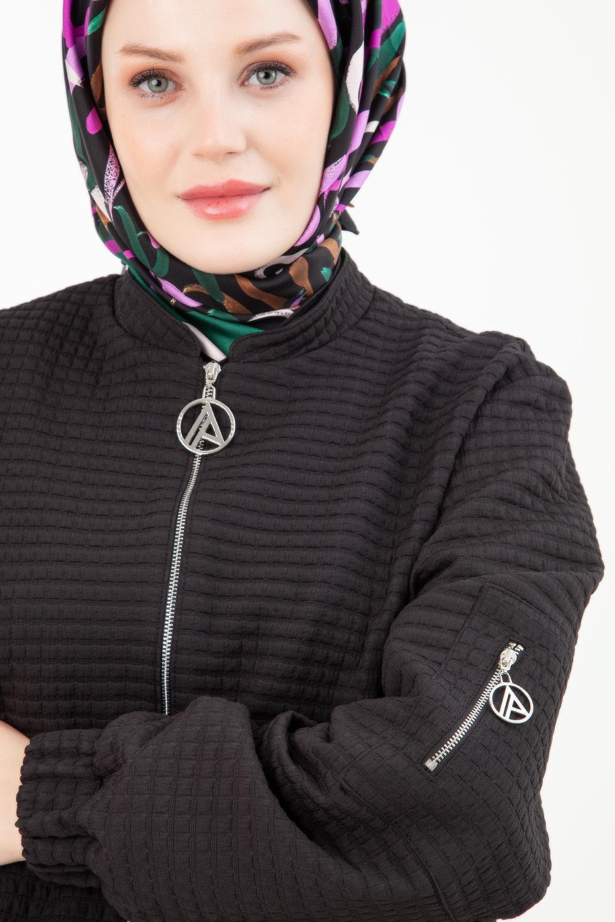 ARMİNE TREND Kapitone Kumaş Etekli Takım 23KT640