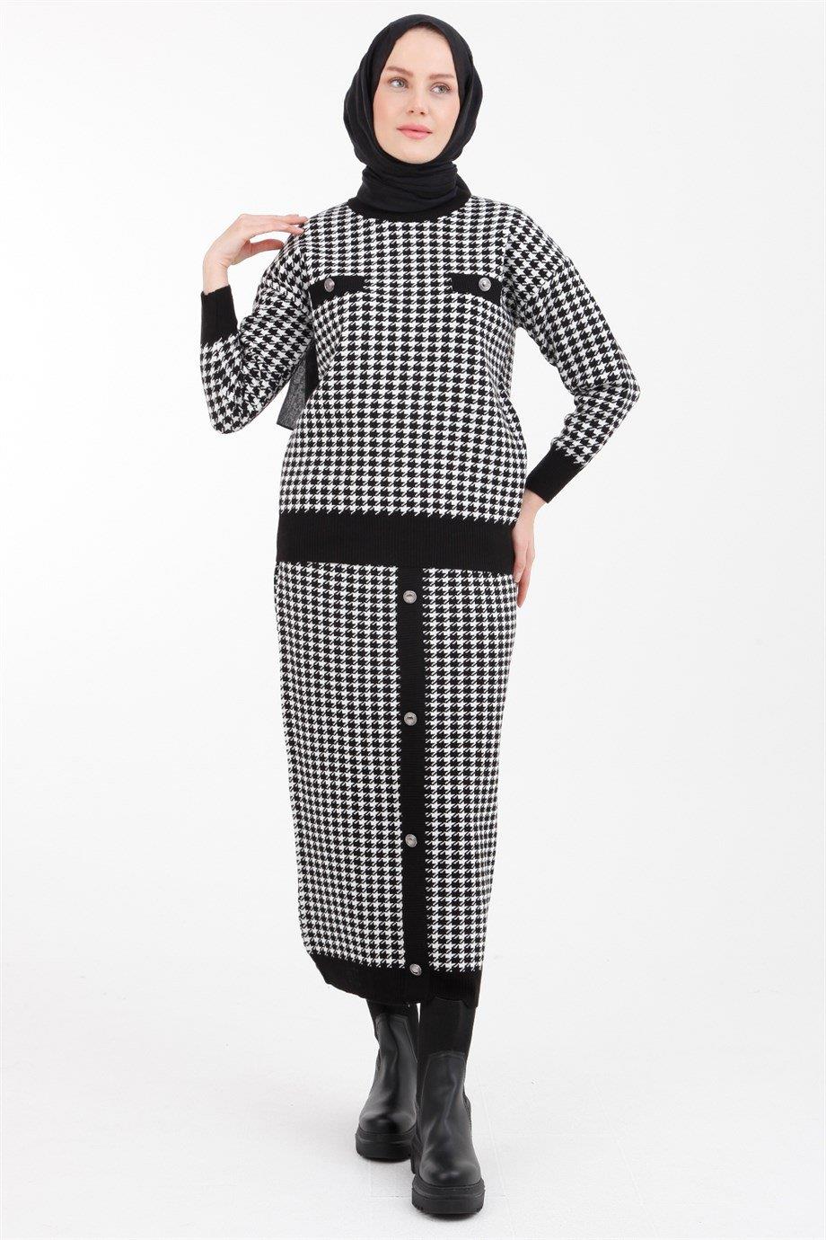 ARMİNE TREND Takım 22KD4214-Siyah