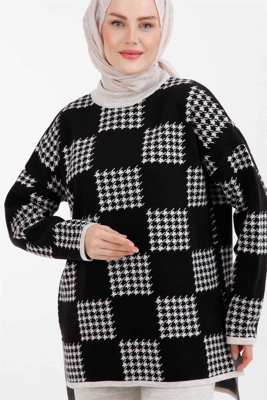 ARMİNE TREND Takım 22KD4217-Siyah