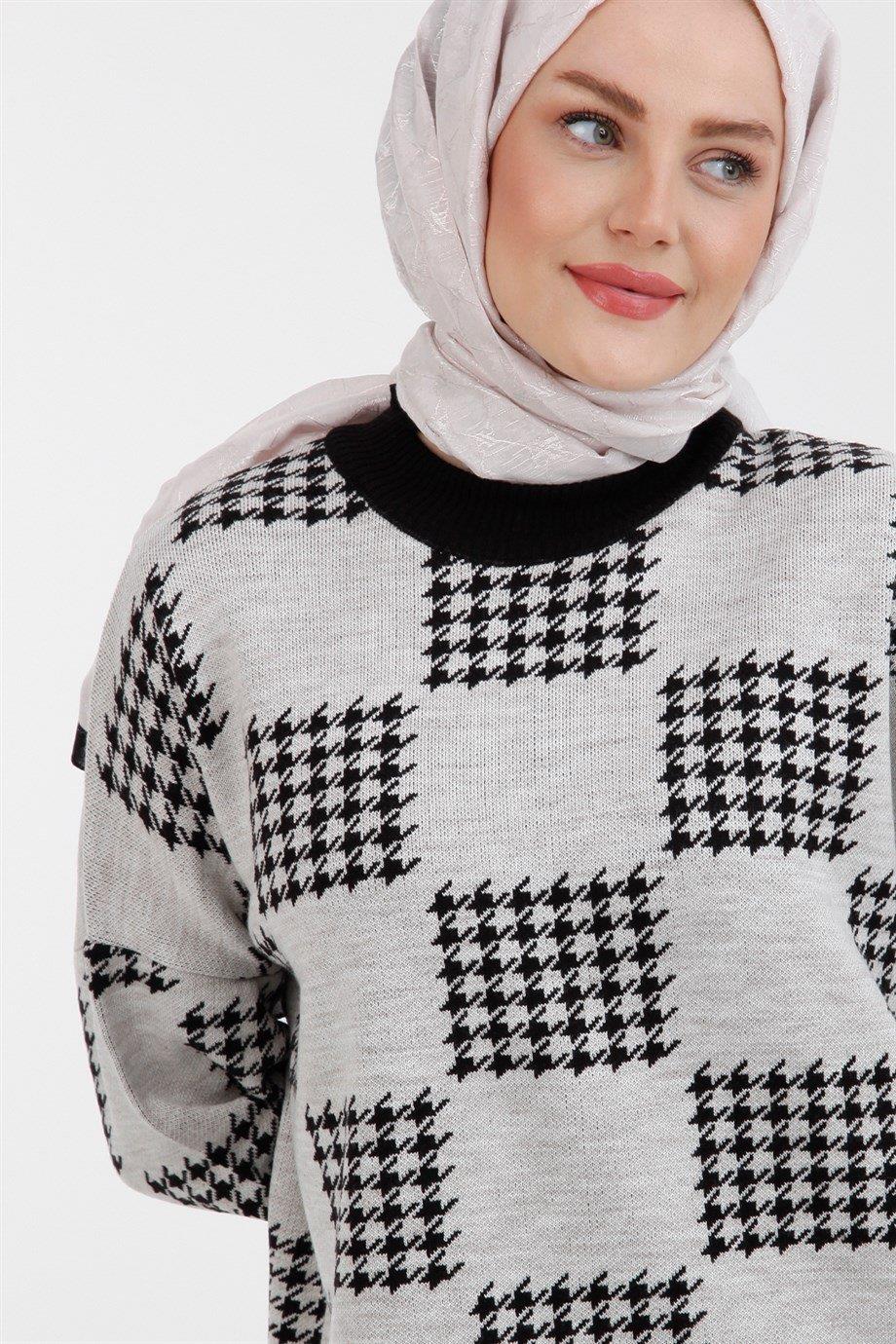 ARMİNE TREND Takım 22KD4217-Taş