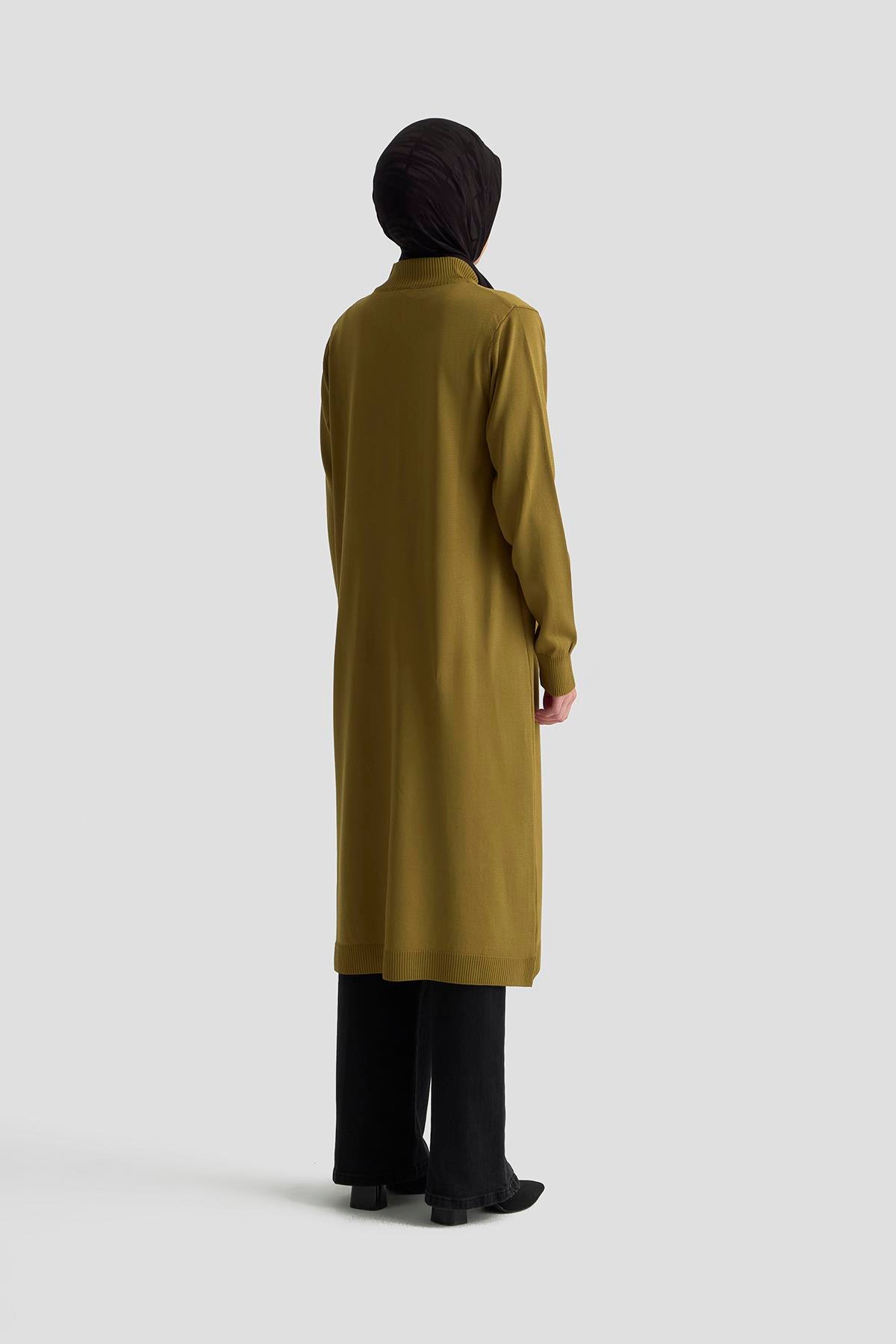 Armine Trend Yağ Yeşili Tunik 25YTD4113