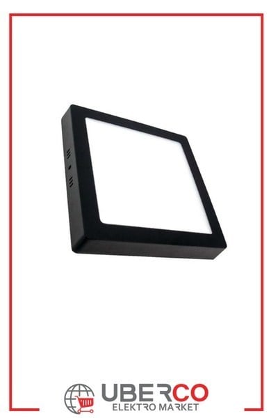 VPSUKS01830-M18W-Kare S.U Led Panel Armatür 3000K(Siyah)18W-Kare S.U Led Panel Armatür 3000K(Siyah) | Voltek{ubercoelektromarket}