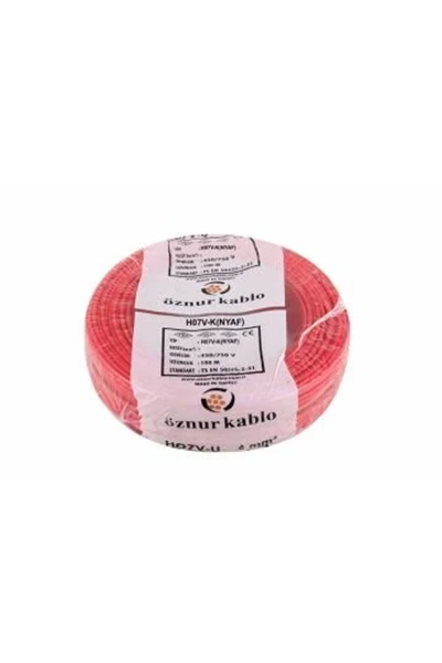 OZN-NYAF(1x50mm²)-KRMZÖznur NYAF 1x50mm² Kırmızı Renk Kablo