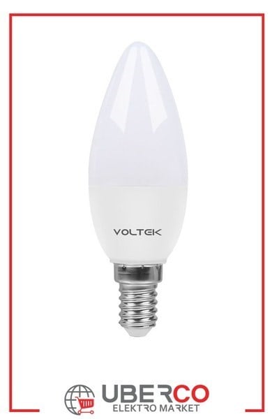 VLB007657W - Led Ampul E14 6500K7W - Led Ampul E14 6500K | Voltek{ubercoelektromarket}