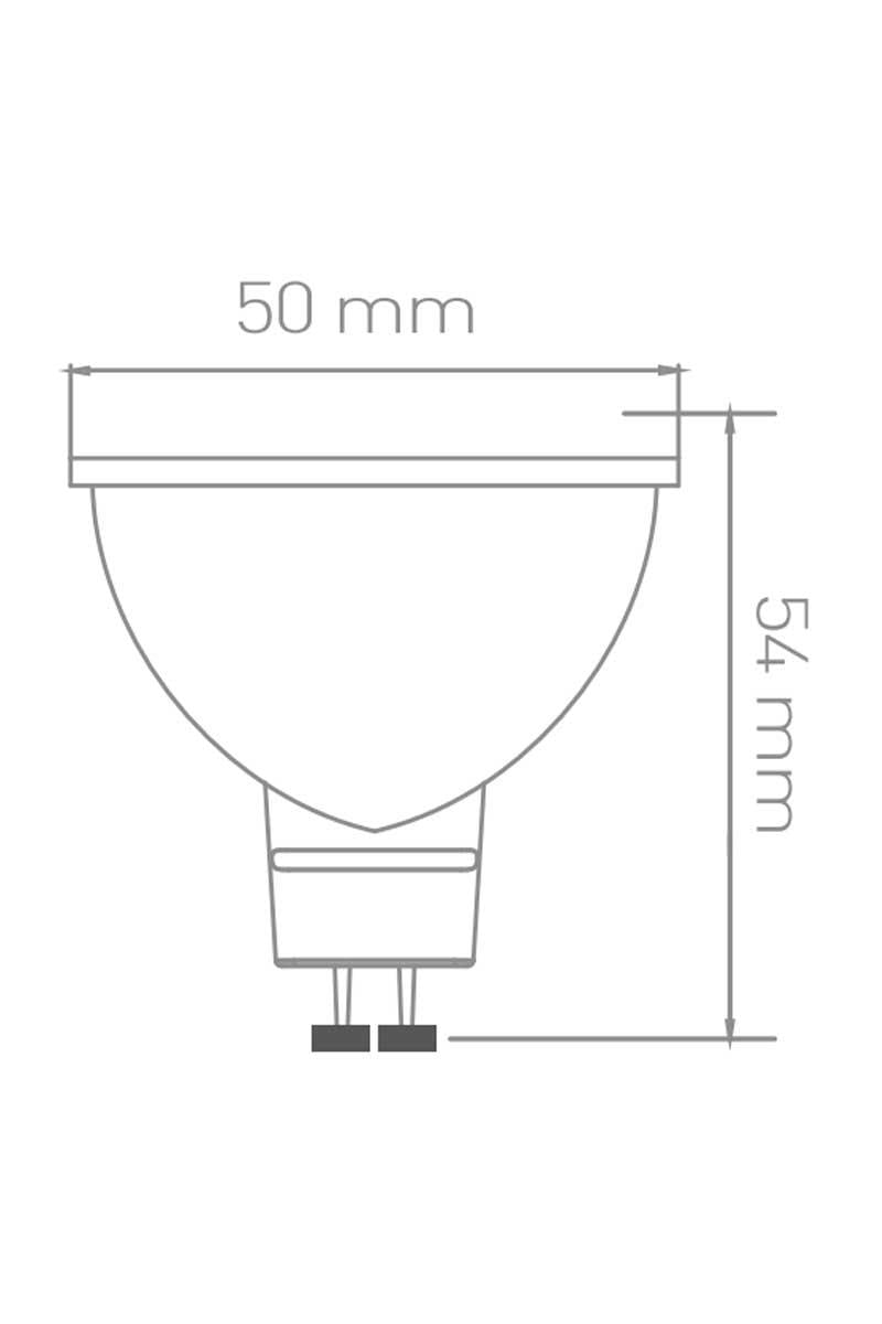 ACK AA25-01550 5W 3000K Günışığı GU10 Lensli Led Ampul