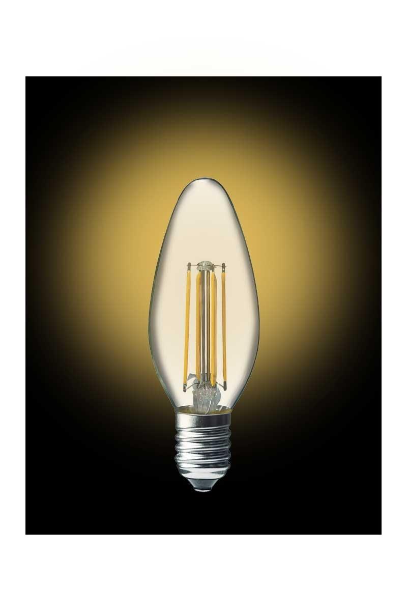ACK AA36-00410 4W E14 3000K Günışığı C35 Led Rustik Ampul