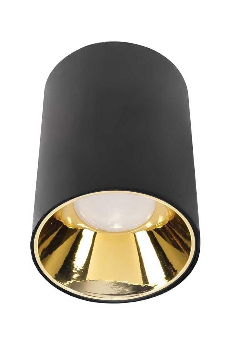 ACK AH12-08561 Parlak Gold Reflektör Siyah Kasa Sıva Üstü Dekoratif Armatür