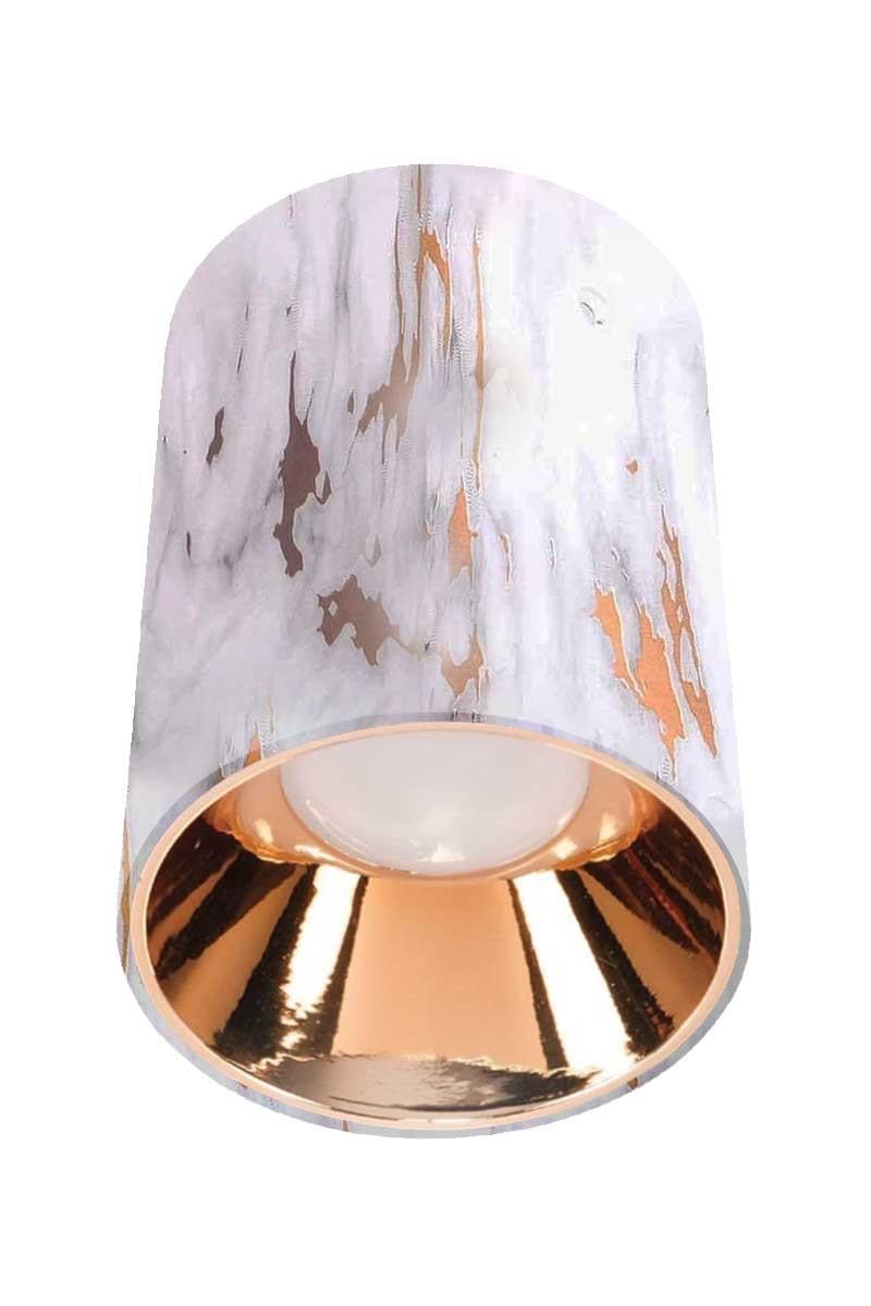 ACK AH12-08573 Parlak Rose Reflektör Gold Mermer Kasa Sıva Üstü Dekoratif Armatür