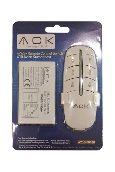 AY30-00140ACK 4'Lü 220V Avıze Kumandası AY30-00140ACK AY30-00140 ACK 4Lü 220V Avıze Kumandası AY30-00140 | ACK | ubercoelektromarket.com{ubercoelektromarket}
