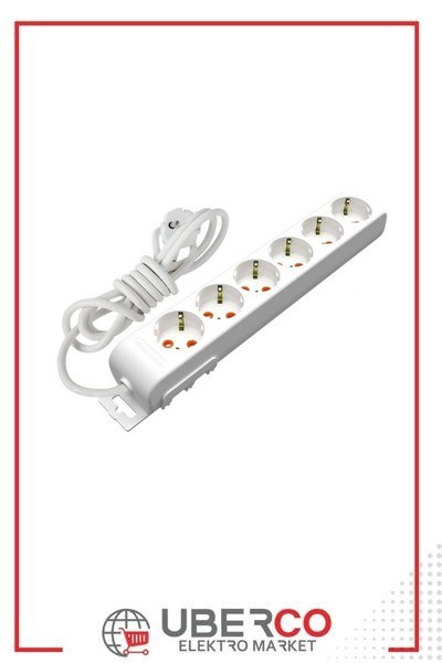 001 175 610002 01 00Altılı Topraklı Grup Priz (Çocuk Korumalı)(1 M)Altılı Topraklı Grup Priz (Çocuk Korumalı)(1 M) | MUTLUSAN{ubercoelektromarket}
