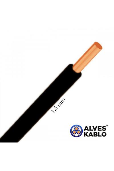 Alves 1,5mm NYA Kablo Siyah