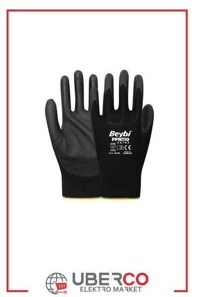 D5LJBBN7X6 8-CTBeybi PFN110 Extra Polyester Örgü Üzeri ½ Köpük Nitril Kaplı Eldiven NO: 8 - ÇiftBeybi PFN110 Extra Polyester Örgü Üzeri ½ Köpük Nitril Kaplı{ubercoelektromarket}