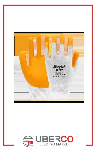 DEFKMPW8 9-CT-BY-GRBeybi PN7 Polyester Örme Nitril Eldiven NO: 9 - Çift - Beyaz\GriBeybi PN7 Polyester Örme Nitril Eldiven NO: 9 - Çift - Beyaz\Gri{ubercoelektromarket}