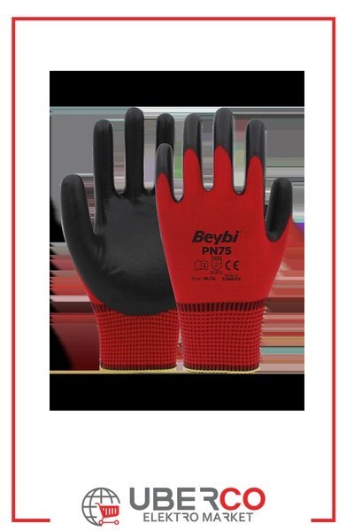 KMNPRYZ8 10-CT-KRBeybi PN75 Polyester Örme Nitril Eldiven NO: 10 - Kırmızı - ÇiftBeybi PN75 Polyester Örme Nitril Eldiven NO: 10 - Kırmızı - Çift{ubercoelektromarket}