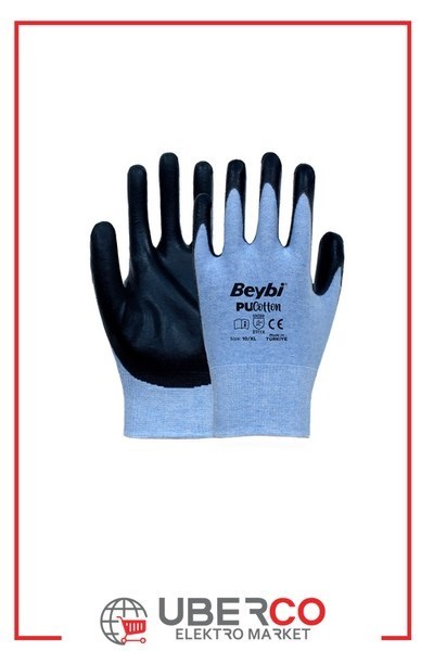 PJDPB1Z7QR 9-CTBeybi PU Cotton  Poliüretan Kaplı Pamuk Örme Eldiven NO: 9 - ÇiftBeybi PU Cotton Poliüretan Kaplı Pamuk Örme Eldiven NO: 9 - Çift{ubercoelektromarket}