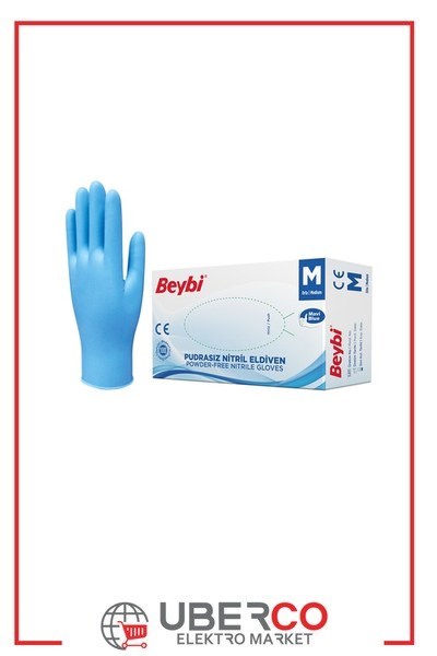 DJQYZ234 M-KTBeybi Pudrasız Mavi Nitril Eldiven - 100'lük Kutu M - KutuBeybi Pudrasız Mavi Nitril Eldiven - 100lük Kutu M - Kutu{ubercoelektromarket}