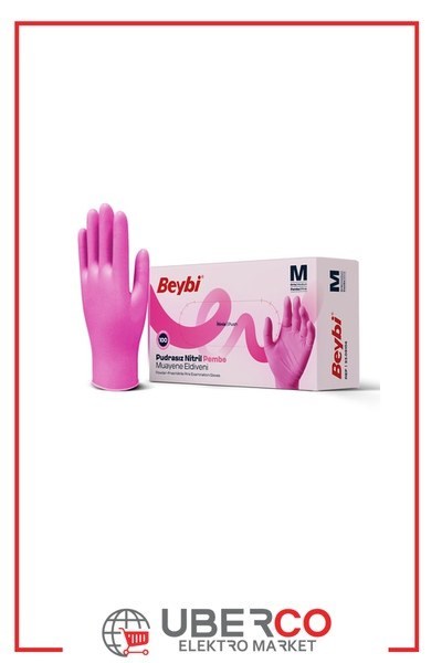 FCLE6PFDEW KT-XSBeybi Pudrasız Pembe Nitril Muayene Eldiveni - 100'lük Kutu XS - KutuBeybi Pudrasız Pembe Nitril Muayene Eldiveni - 100lük Kutu XS{ubercoelektromarket}