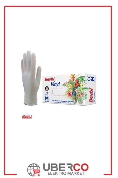ADEPTZ37 L-KTBeybi Vinil Pudrasız Muayene Eldiveni 100'lük Kutu L - KutuBeybi Vinil Pudrasız Muayene Eldiveni 100lük Kutu L - Kutu{ubercoelektromarket}