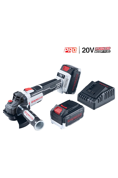 SP20V-4042Specco Kömürsüz Akülü Avuç Taşlama 20V 4.0Ah SP20V-4042