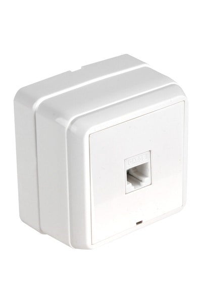 2160 136 0201Bron Bron Sıva Üstü Data Prizi 1*Rj45 (Cat5) - BeyazBron Bron Sıva Üstü Data Prizi 1*Rj45 - Beyaz | MUTLUSAN{ubercoelektromarket}