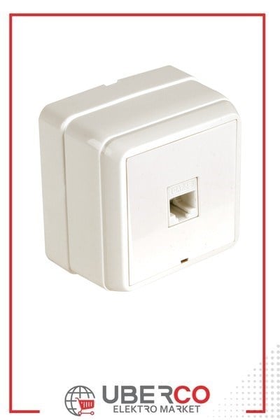 2160 136 0202Bron Bron Sıva Üstü Data Prizi 1*Rj45 (Cat5) - KremBron Bron Sıva Üstü Data Prizi 1*Rj45 - Krem | MUTLUSAN{ubercoelektromarket}
