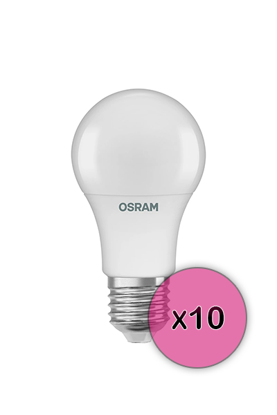 OSRAM-731790-10ADTOsram 8,5 W 806 Lümen 2700K Sarı Işıklı Led Ampul 10'lu Paket