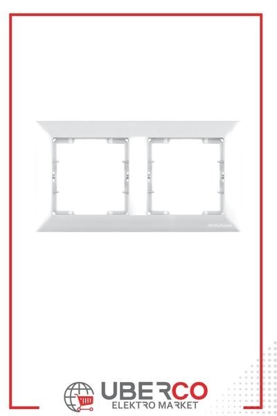 2125 800 1201Candela İkili Yatay Çerçeve - BeyazCandela İkili Yatay Çerçeve - Beyaz | Mutlusan{ubercoelektromarket}