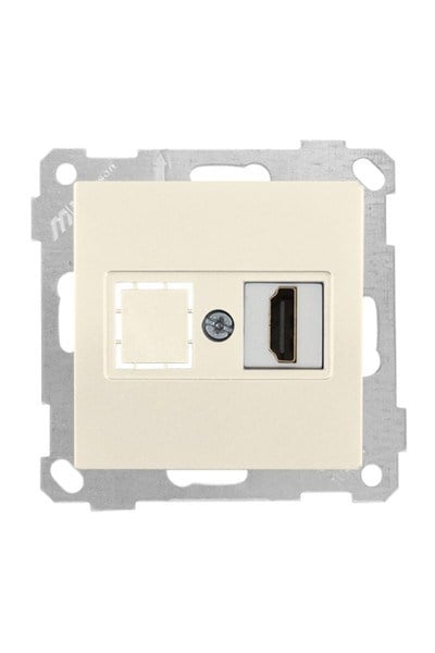 2100 457 0102Candela Mek+Tuş 1*Hdmı Priz - KremCandela Mek+Tuş 1*Hdmı Priz - Krem | MUTLUSAN{ubercoelektromarket}
