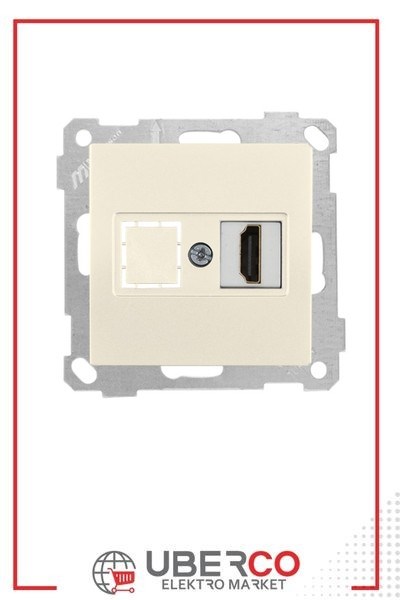 2100 457 0102Candela Mek+Tuş 1*Hdmı Priz - KremCandela Mek+Tuş 1*Hdmı Priz - Krem | MUTLUSAN{ubercoelektromarket}